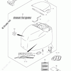 DF 40ATL Engine Cover (DF40A E3)