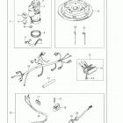 DF9.9/DF15 L2 Opt:starting motor (manual starter) (df15)