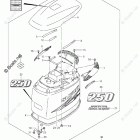 DF 250TX Engine Cover (DF250Z E3)