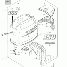 DF 150TX Engine Cover (DF150Z)