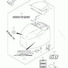 DF 50ATL Engine Cover (DF50A E3)