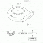 DF100/DF115 L2 Крышка механизма маховика