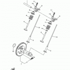 EF2000ISH Распределительный вал и клапана
