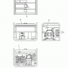 EF4000DEM/EF4000DM Наклейки 1