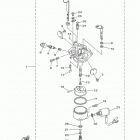 EF4000DEM/EF4000DM Катбюратор 2