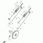 EF5200DEH/YG5200DH Распределительный вал и клапана