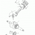 EF6300ISDE Коленчатый вал и Поршень