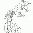 EF1600A/EF2400A Frame fuel tank