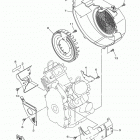 7UX3-0250148~ (EF12000DECA) EF12000DEC Кожух вентилятора
