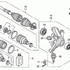 TRX680FA Привод колес передний