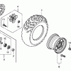 TRX420FE Переднее колесо