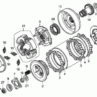 TRX420FE Сцепление