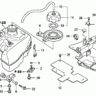 TRX680FA Топливный бак