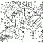 TRX680FA Заднее крыло
