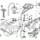 TRX420FE Топливный бак