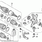 TRX420FE Front knuckle (4wd)
