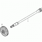 TRX680FA Вал ведущий