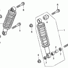 TRX420FE Передние аммортизаторы