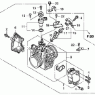 TRX420FE Корпус Дросселя