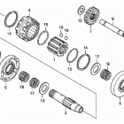 TRX680FA Задняя передача