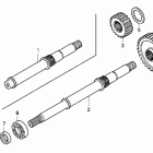 TRX420FE Вал ведущий