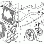 TRX420FE Радиатор