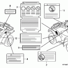 TRX420FE Лейбл предостережения