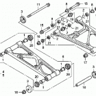 TRX680FA Бугель (задний рычаг)
