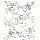 Mule 3010 Trans4x4 (KAF620-J1) Задние тормоза