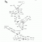 Mule 600 (KAF400-B1) Рачаг переключения