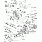 Mule 610 4x4 (KAF400-A1) Коробка передач