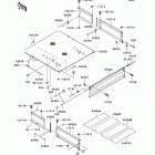 Mule 3010 Trans4x4 Hardwoods Green HD (KAF620-K1) Багажник-кузов