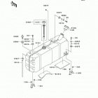 Mule 3010 Trans4x4 (KAF620-J1) Топливный бак
