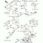 Mule 600 (KAF400-B1) Передние тормозные трубопроводы
