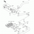 Mule 3010 Diesel 4X4 (KAF950-B2) Воздухозаборник