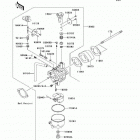 Mule 600 (KAF400-B1) Карбюратор