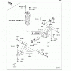Mule 3010 Trans4x4 Hardwoods Green HD (KAF620-K1) Передняя подвеска