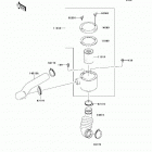 Mule 600 (KAF400-B1) Air cleaner-belt converter