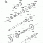 Mule 3010 Diesel 4X4 (KAF950-B2) Трансмиссия