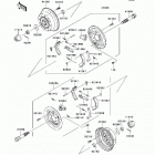 Mule 600 (KAF400-B1) Передние тормоза