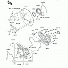 Mule 3010 Diesel 4X4 (KAF950-B2) Крышки двигателя