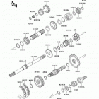 Mule 3010 Trans4x4 (KAF620-J1) Трансмиссия