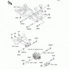 Mule 3010 Trans4x4 (KAF620-J1) Крепление двигателя