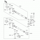 Mule 3010 Diesel 4X4 (KAF950-B2) Кардан