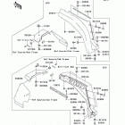 Mule 3010 Trans4x4 (KAF620-J1) Переднее крыло(ья)
