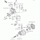 Mule 600 (KAF400-B1) Механизм переключения передач