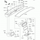 Mule 3010 Trans4x4 Hardwoods Green HD (KAF620-K1) Передний ящик