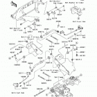 Mule 610 4x4 Hardwoods Green HD (KAF400-C1) Передние тормозные трубопроводы
