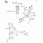 Mule 3010 Diesel 4X4 (KAF950-B2) Передняя подвеска