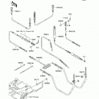 Mule 610 4x4 (KAF400-A1) Тросы управления